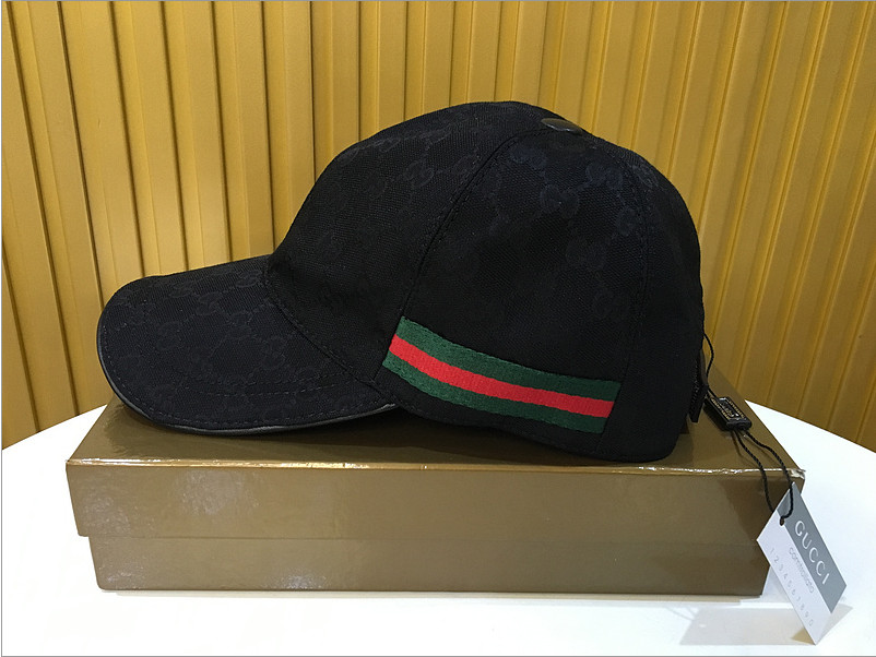 Gucci Cap Black - DesignerGu