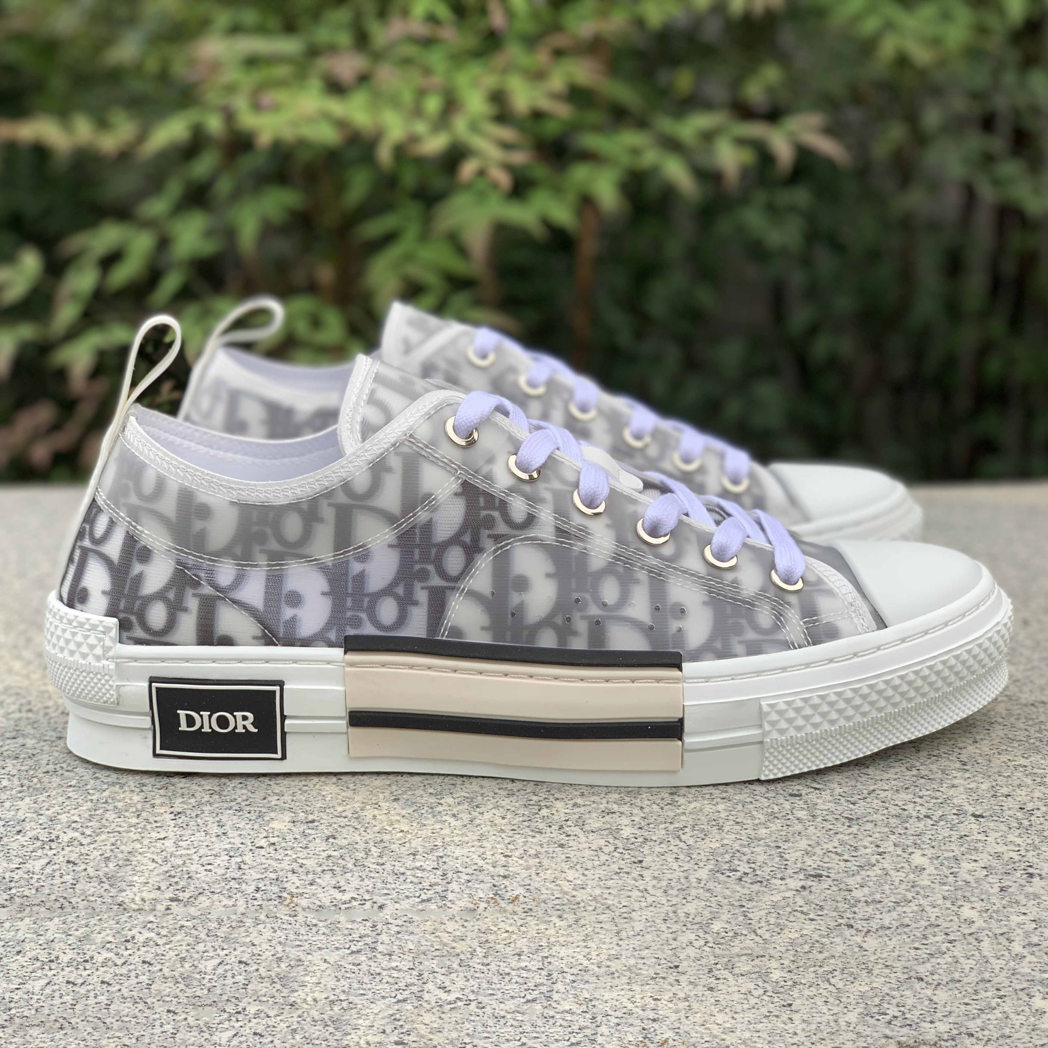 Dior Oblique Technical Canvas "B23" Sneaker - DesignerGu