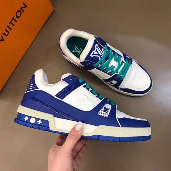 Louis Vuitton Trainer Sneaker - DesignerGu