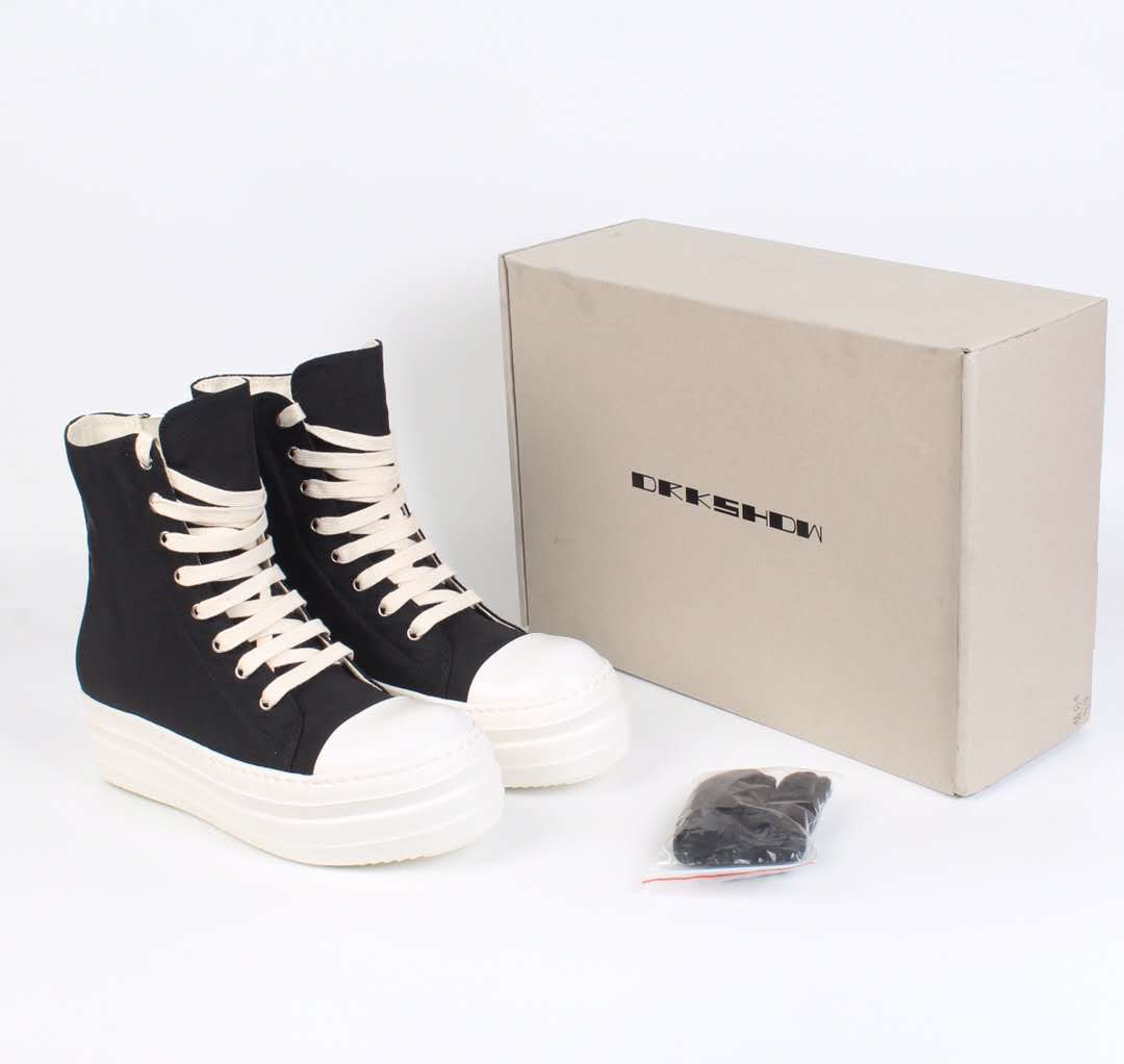 Rick Owens High Top Sneakers - DesignerGu