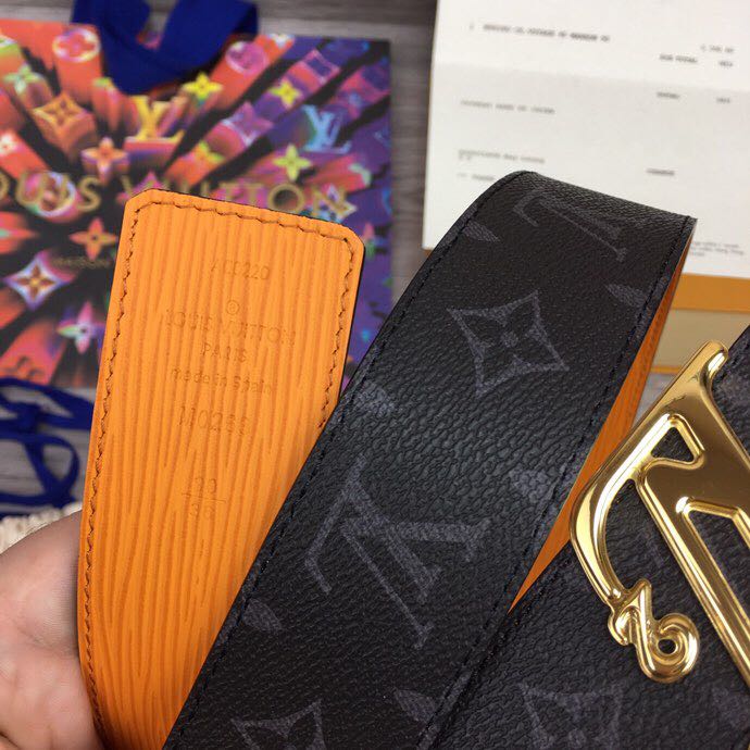 Louis Vuitton Squared 40MM Belt - DesignerGu