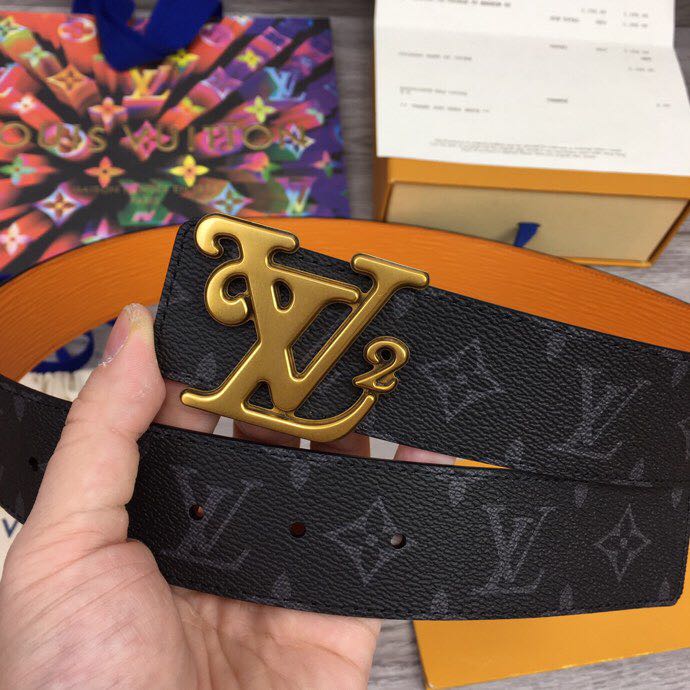 Louis Vuitton Squared 40MM Belt - DesignerGu