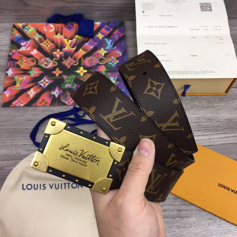 Louis Vuitton Neo Trunk 40MM Belt - DesignerGu