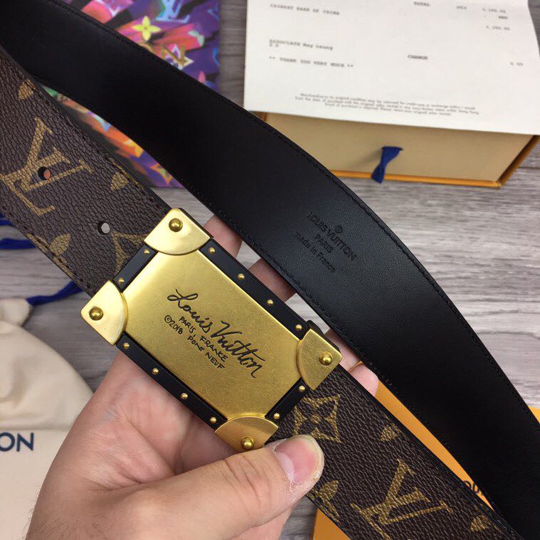 Louis Vuitton Neo Trunk 40MM Belt - DesignerGu