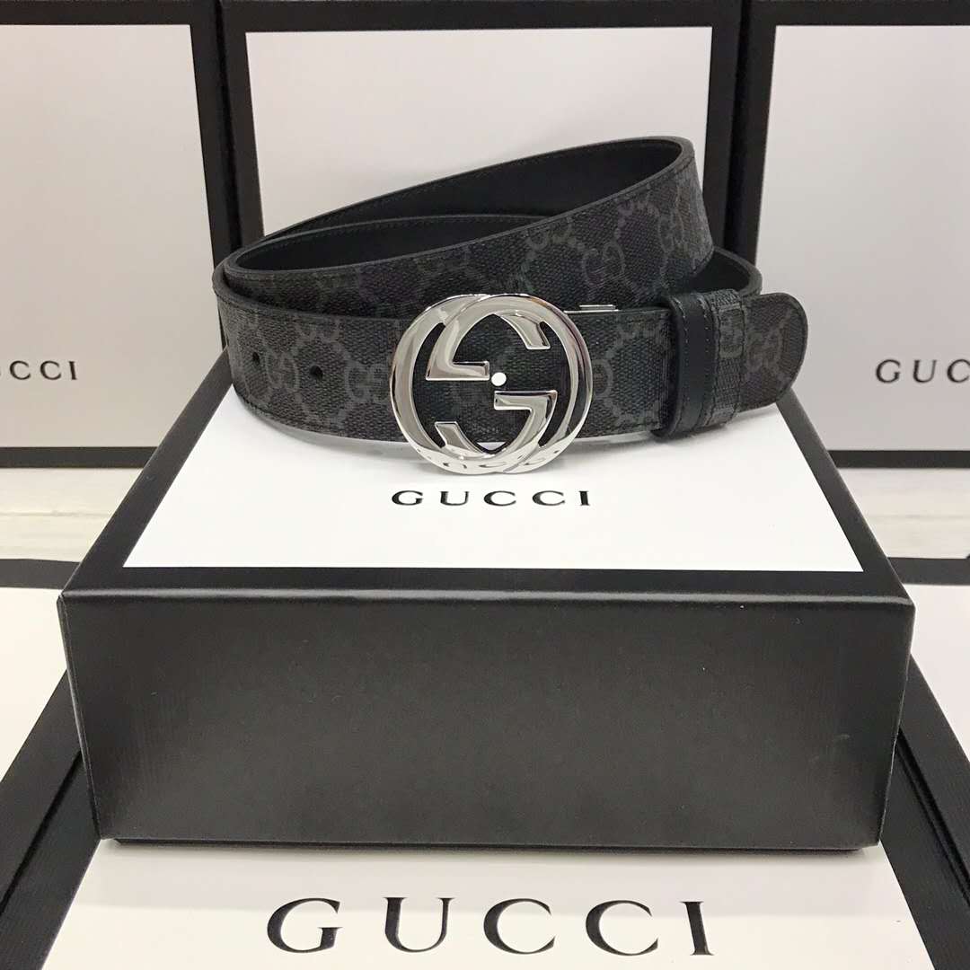 Gucci GG Belt With Double G Buckle - DesignerGu