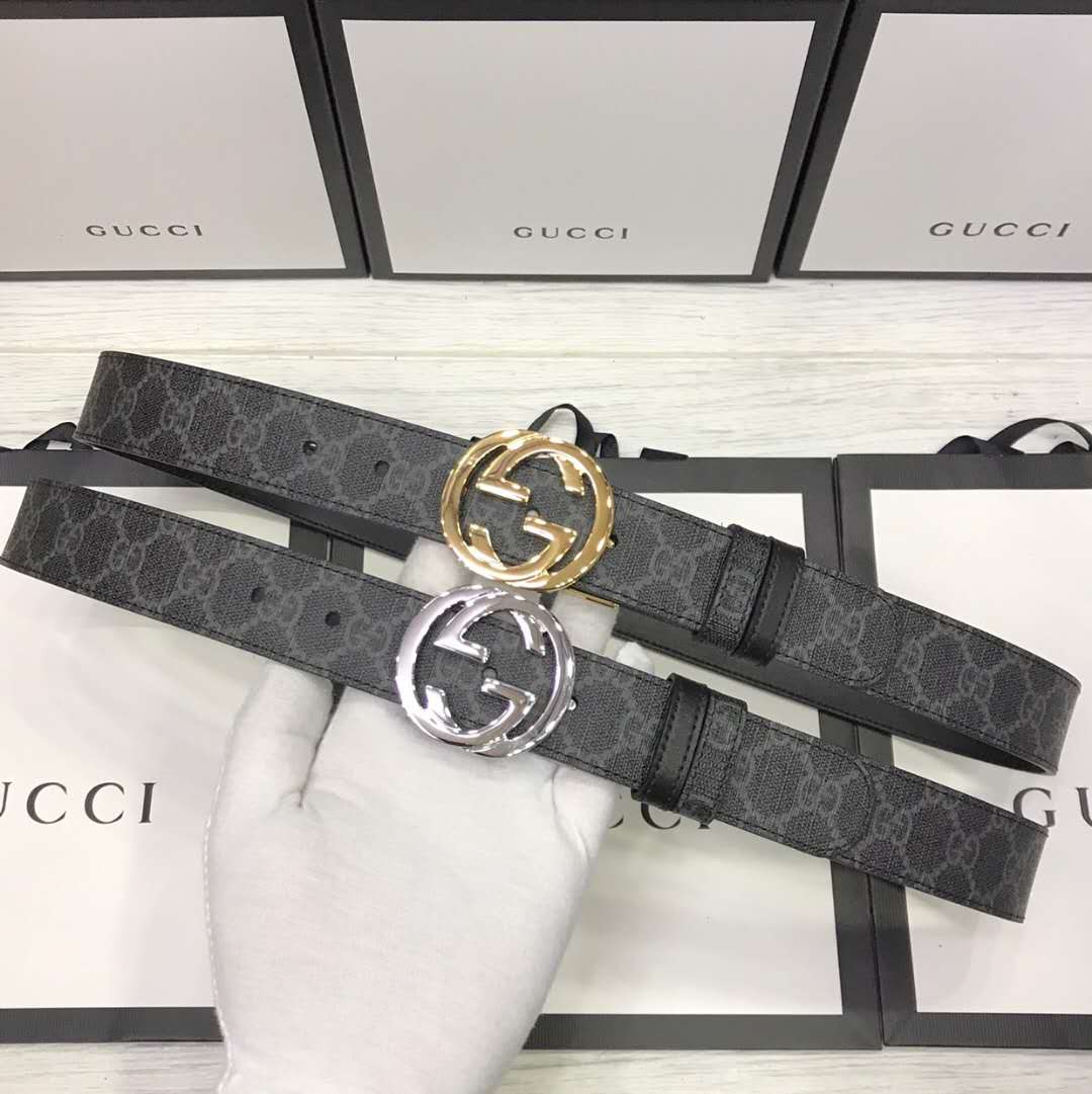 Gucci GG Belt With Double G Buckle - DesignerGu