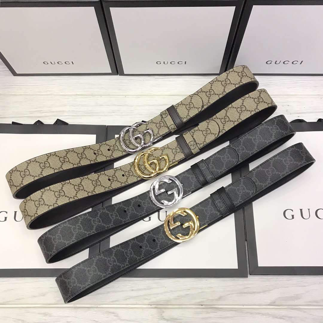 Gucci GG Belt With Double G Buckle - DesignerGu