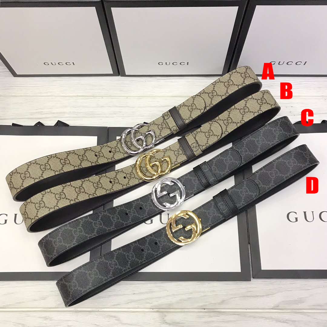 Gucci GG Belt With Double G Buckle - DesignerGu