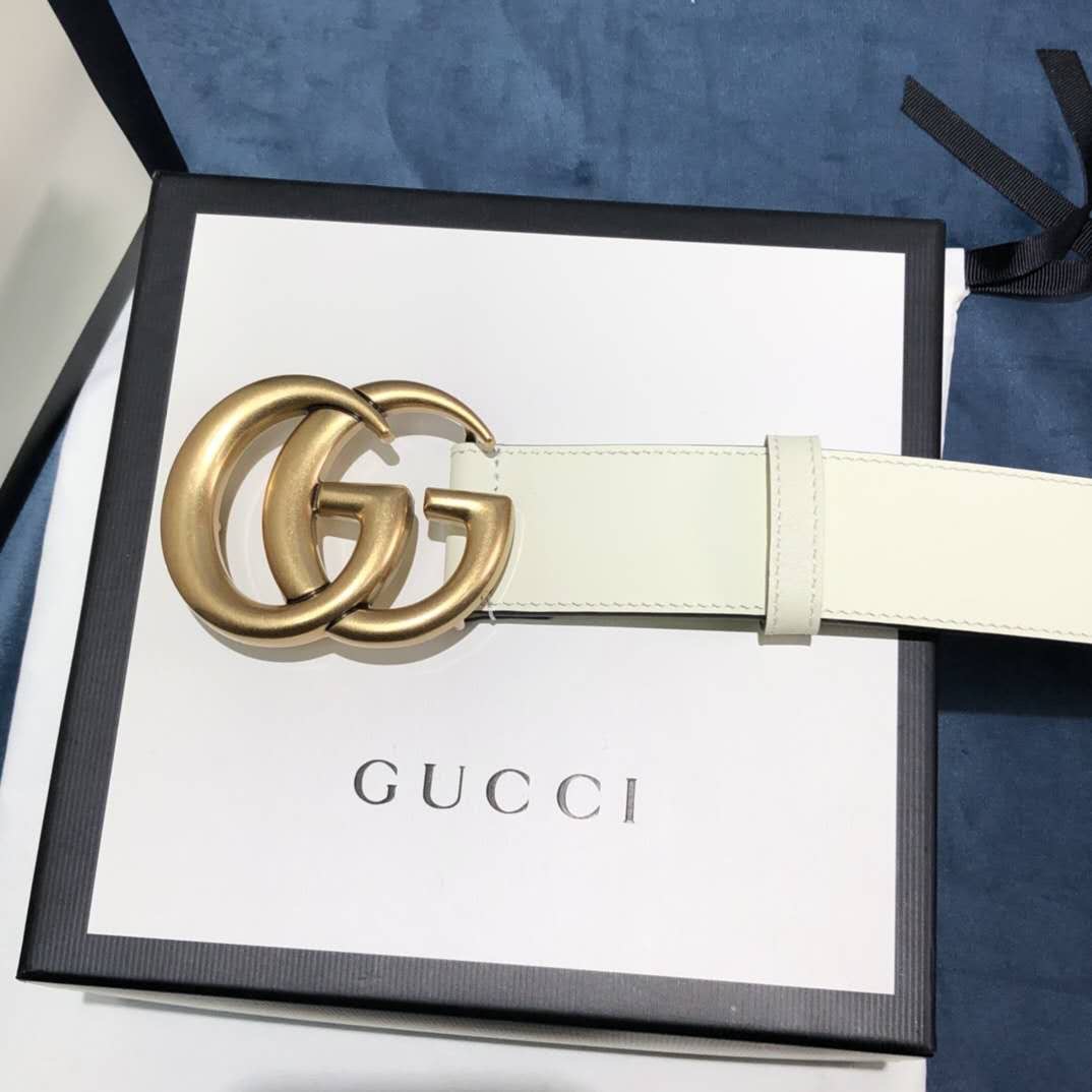 Gucci GG Belt With Double G Buckle - DesignerGu