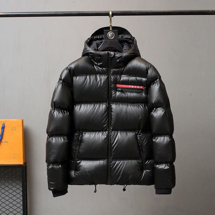 Prada Zipper Down Jacket - DesignerGu