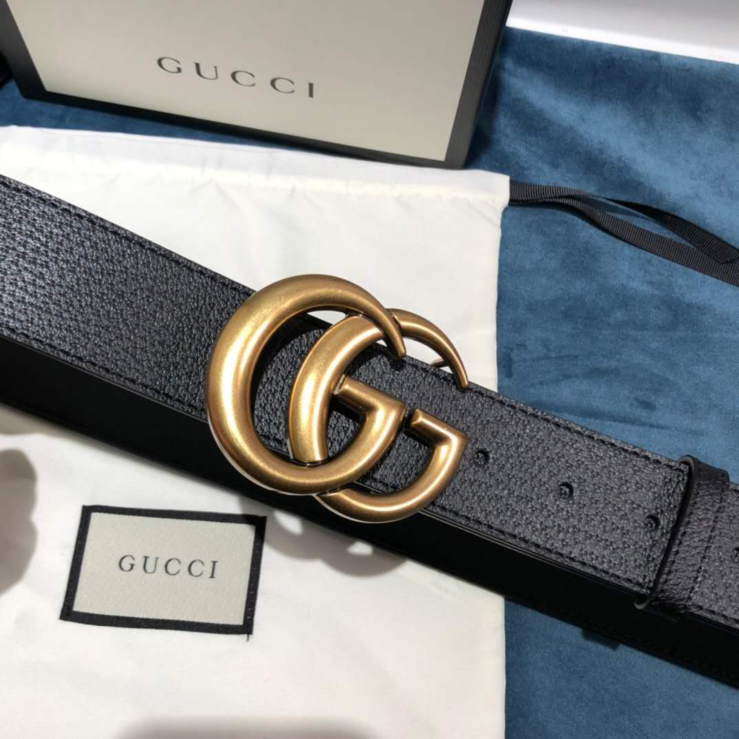 Gucci Black Belt ,1.5 Inch Buckle 3.003W*2.36 H Inches - DesignerGu