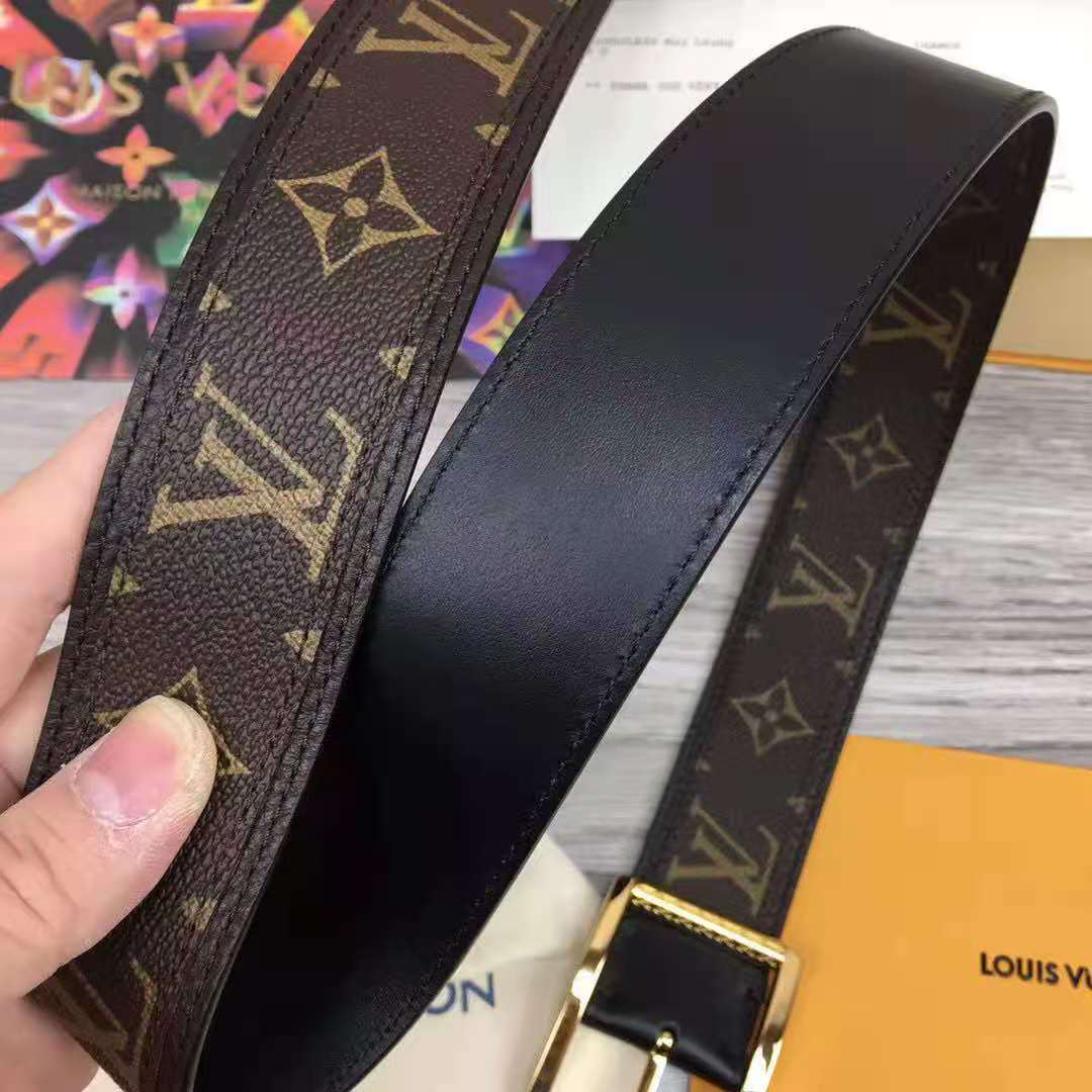 Louis Vuitton Monogram Belt - DesignerGu