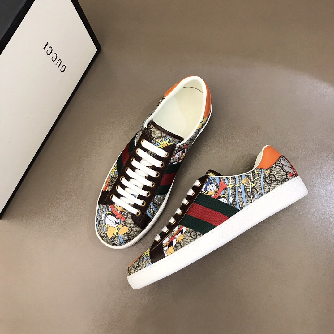 Gucci Disney Donald Duck Ace Sneaker - DesignerGu