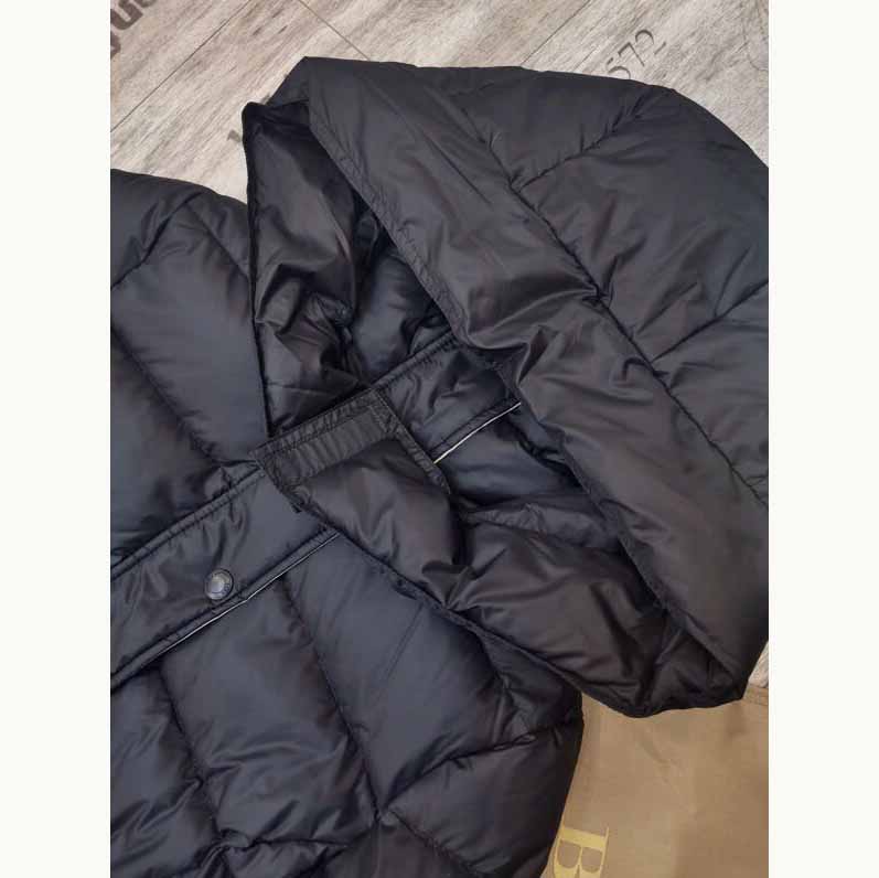 Burberry Belted Long Down Jacket - DesignerGu