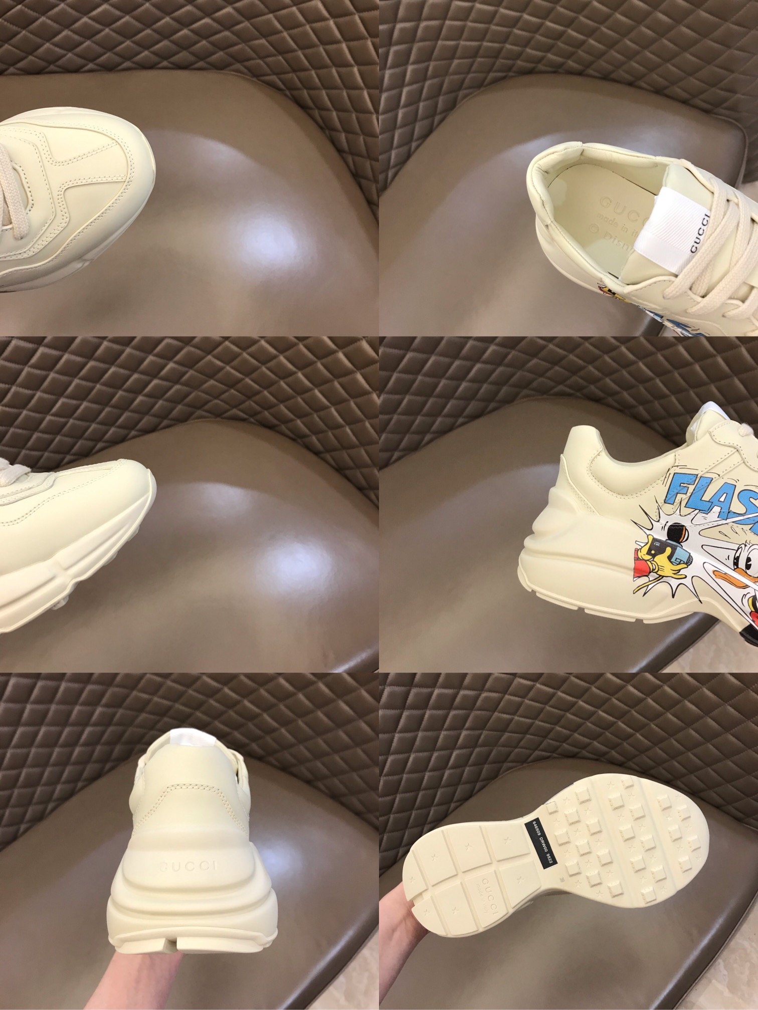 Gucci Disney Donald Duck Print Sneaker - DesignerGu