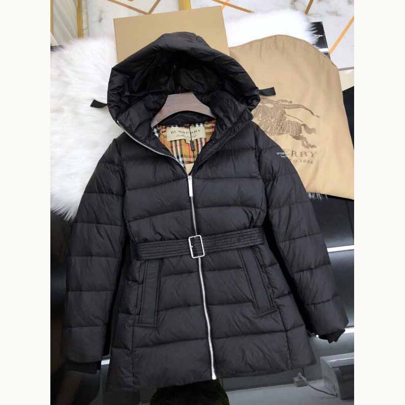 Burberry Belted Down Jacket - DesignerGu