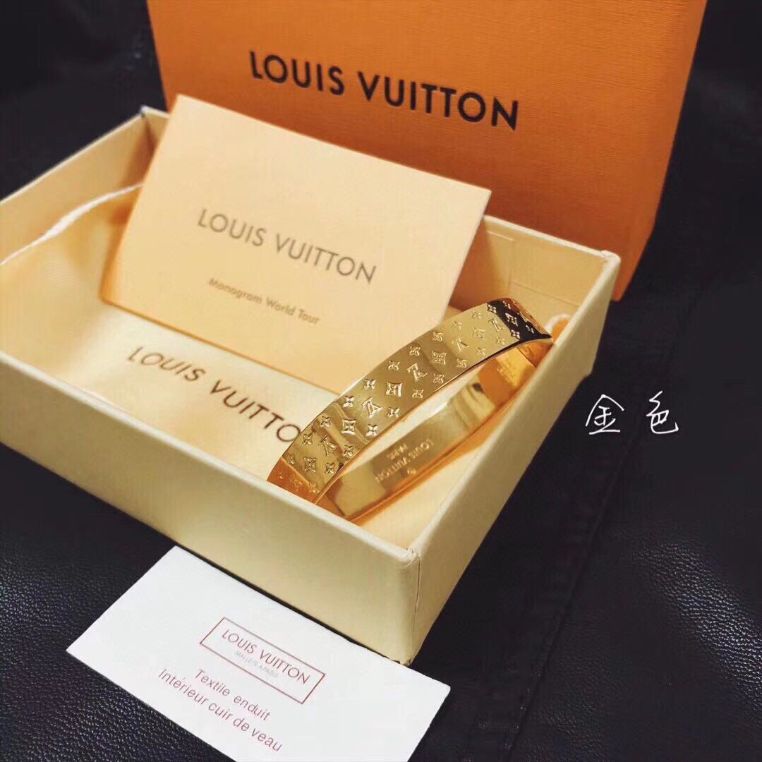 Louis Vuitton Monogram Bracelet - DesignerGu