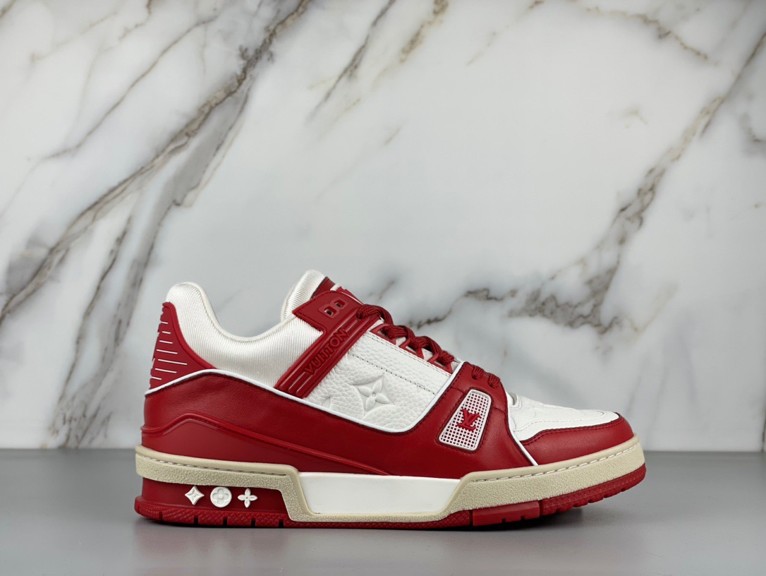 Louis Vuitton Trainer Sneaker - DesignerGu