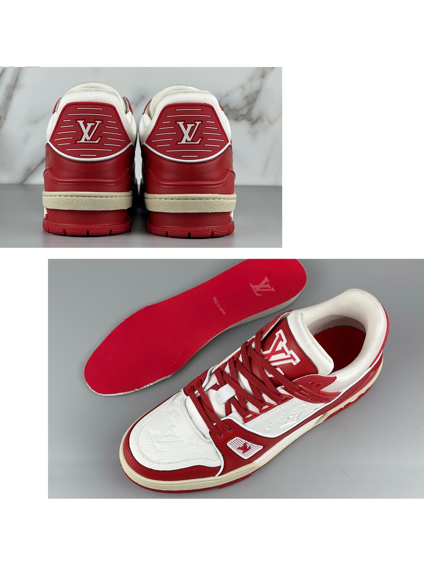 Louis Vuitton Trainer Sneaker - DesignerGu