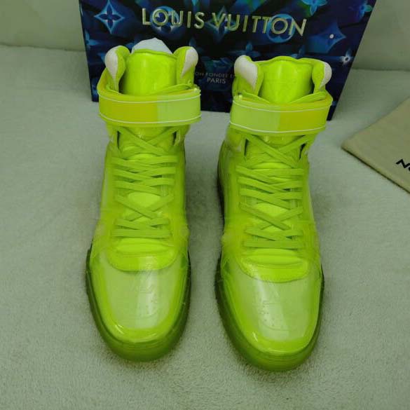 Louis Vuitton Trainer High Top Sneaker - DesignerGu