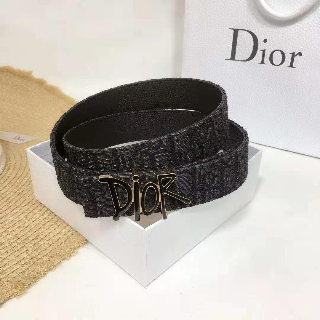 Dior Oblique Jacquard Belt  - DesignerGu