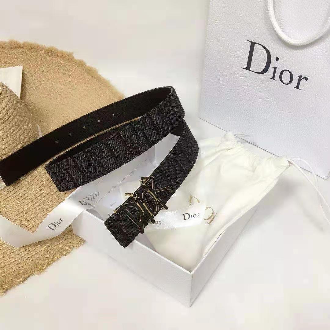 Dior Oblique Jacquard Belt  - DesignerGu