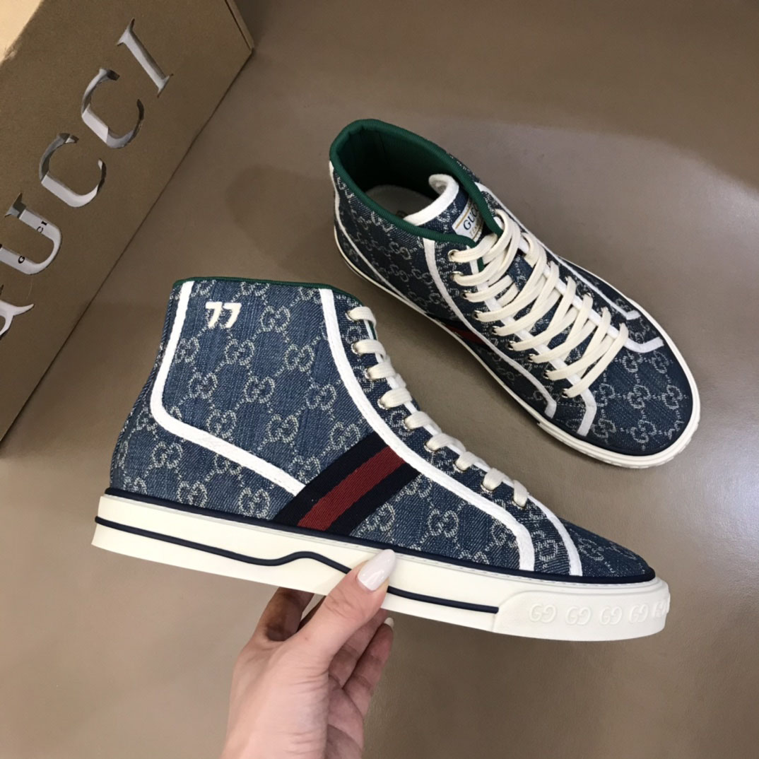 Gucci Tennis 1977 High Top Sneaker - DesignerGu