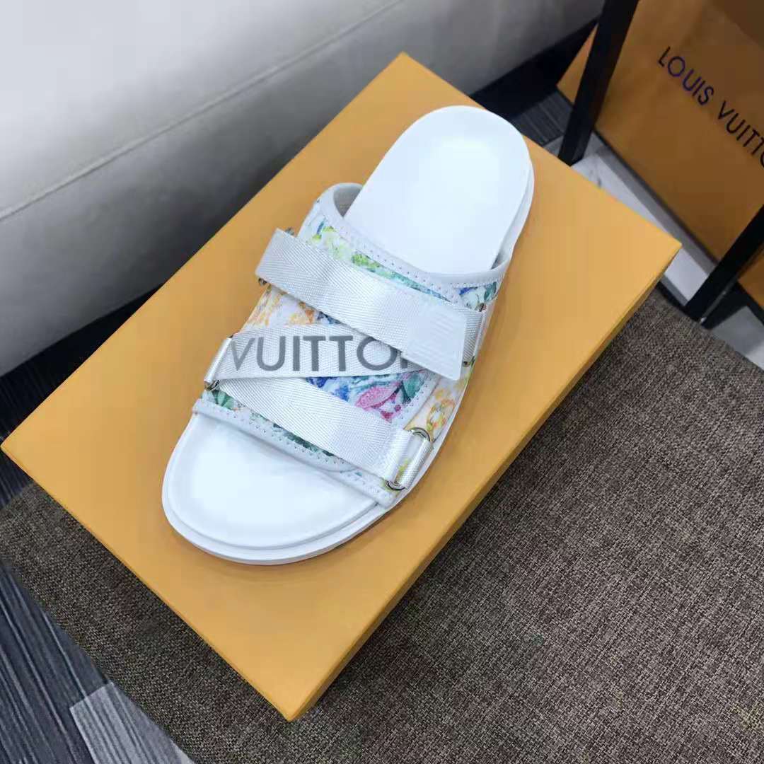 Louis Vuitton Honolulu Mule Sandals - DesignerGu