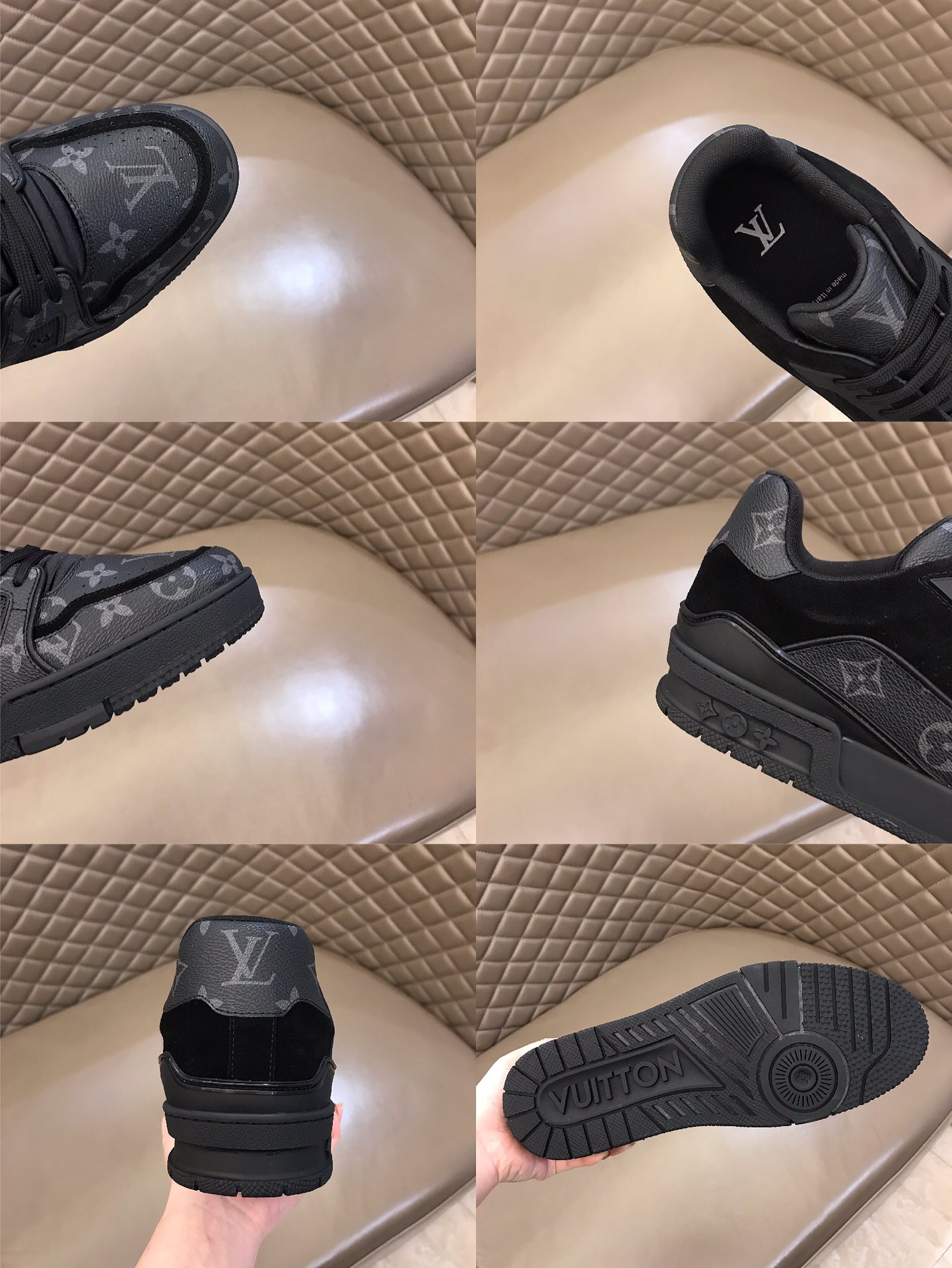 Louis Vuitton Trainer Sneaker - DesignerGu