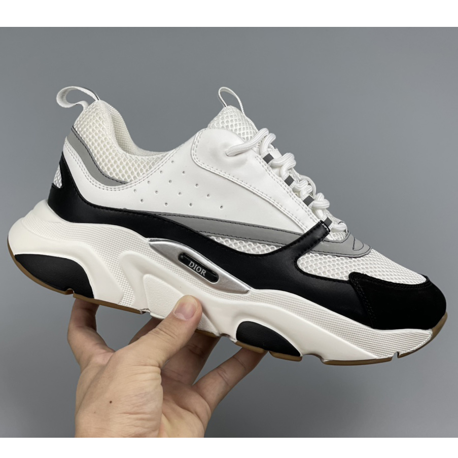 Dior B22 Sneaker White Black - DesignerGu