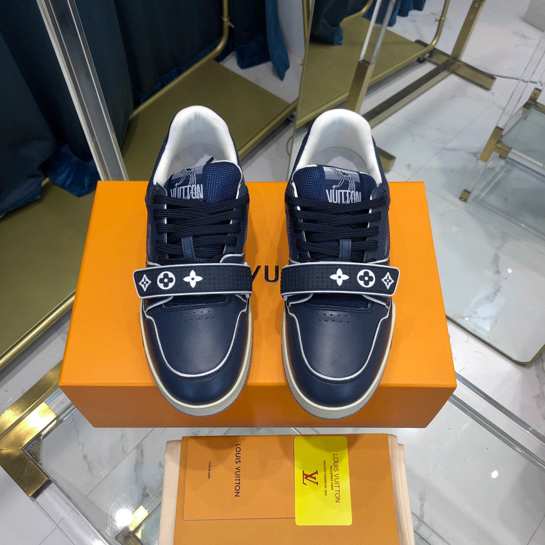 Louis Vuitton Trainer Sneaker - DesignerGu