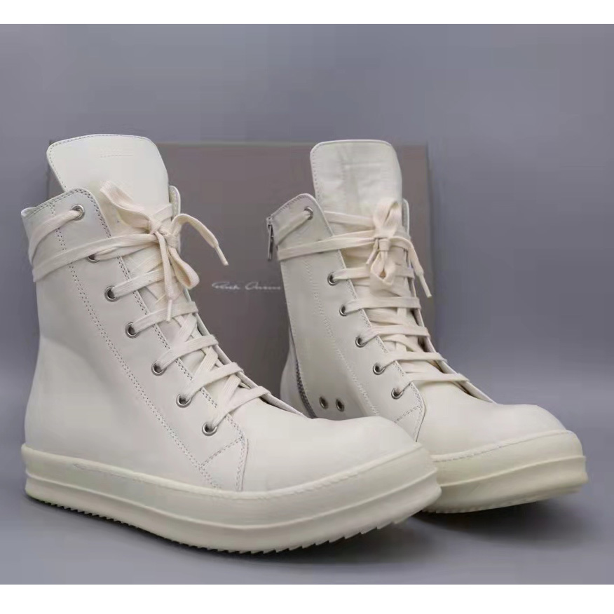 Rick Owens High Top Sneakers - DesignerGu