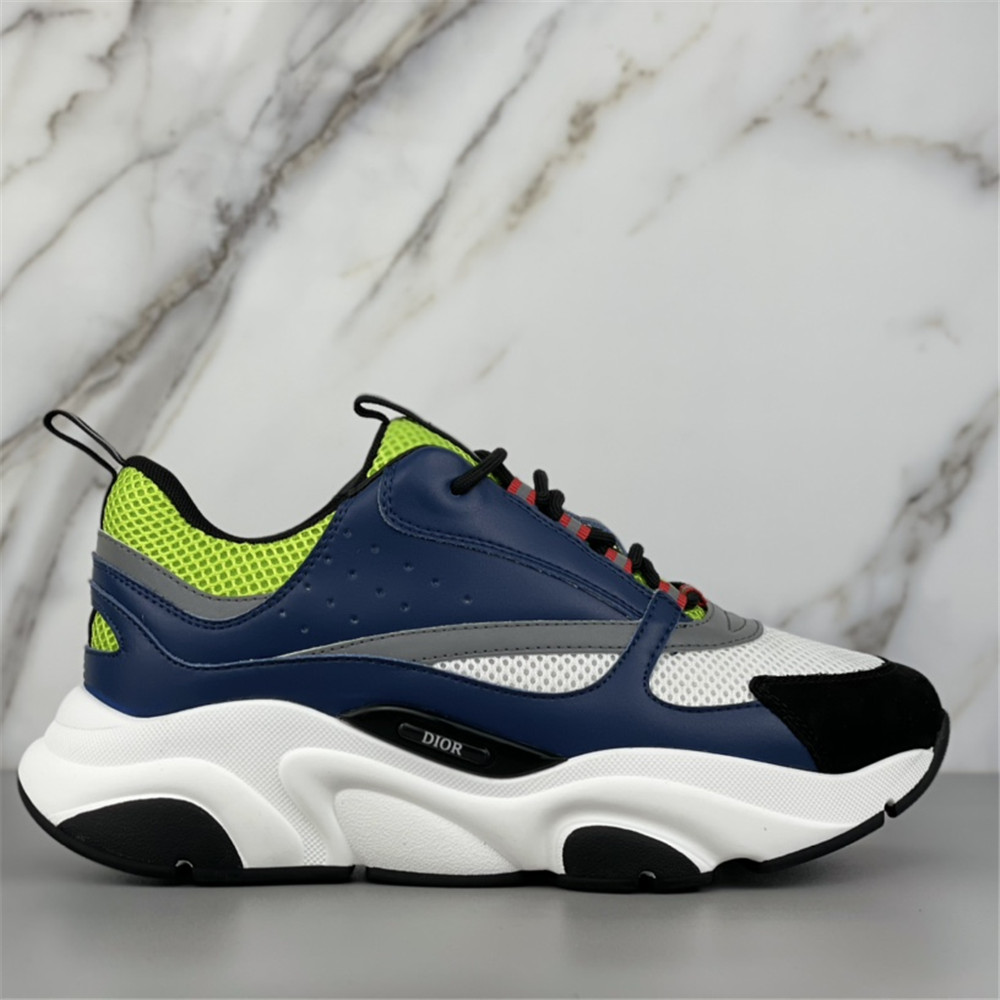 Dior B22 Low-top Sneaker In Blue&Green - DesignerGu