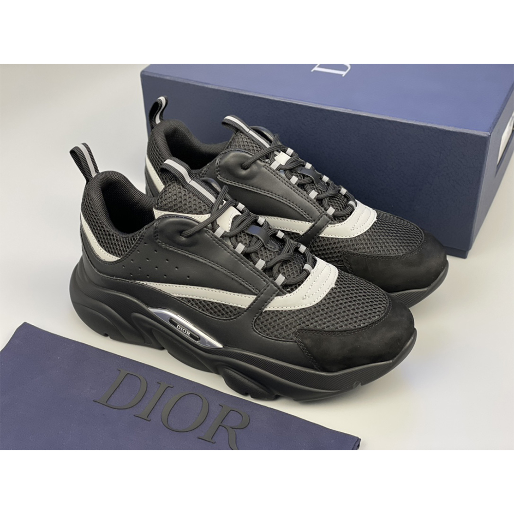 Dior B22 Low-top Sneaker In All Black - DesignerGu