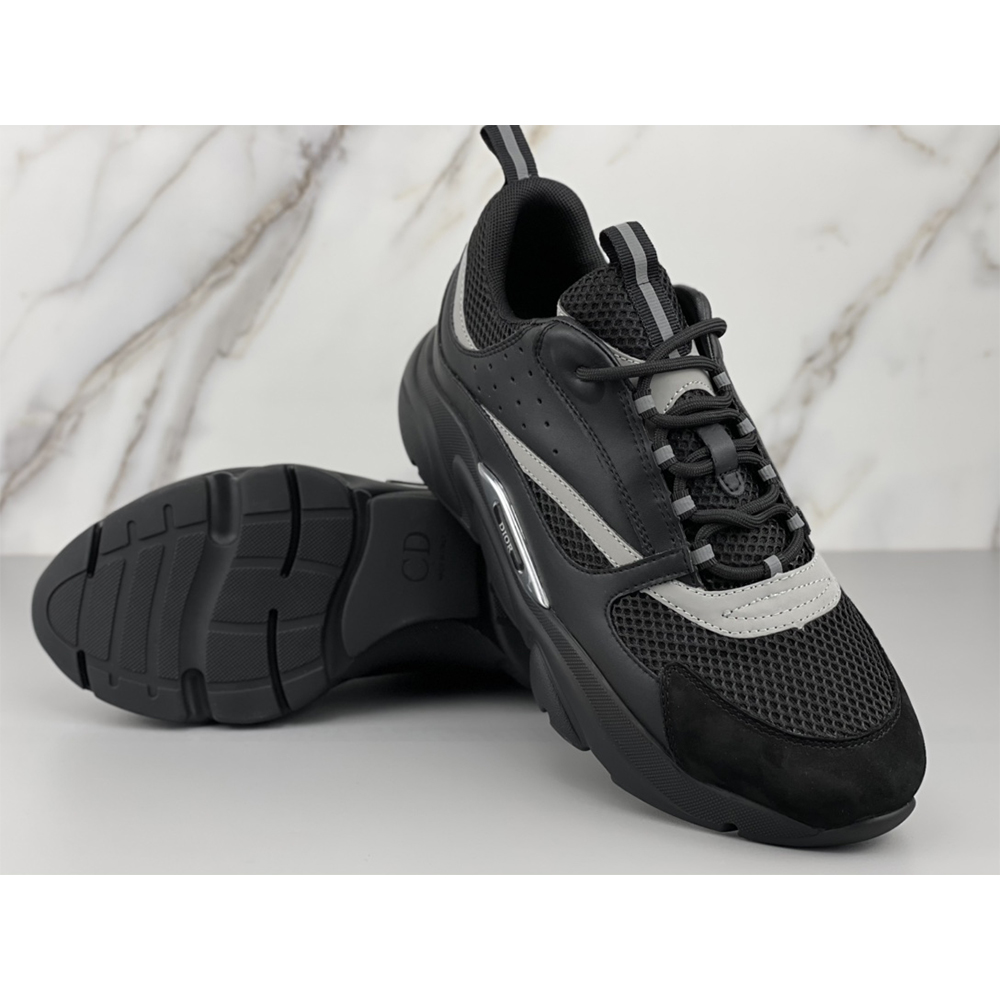 Dior B22 Low-top Sneaker In All Black - DesignerGu