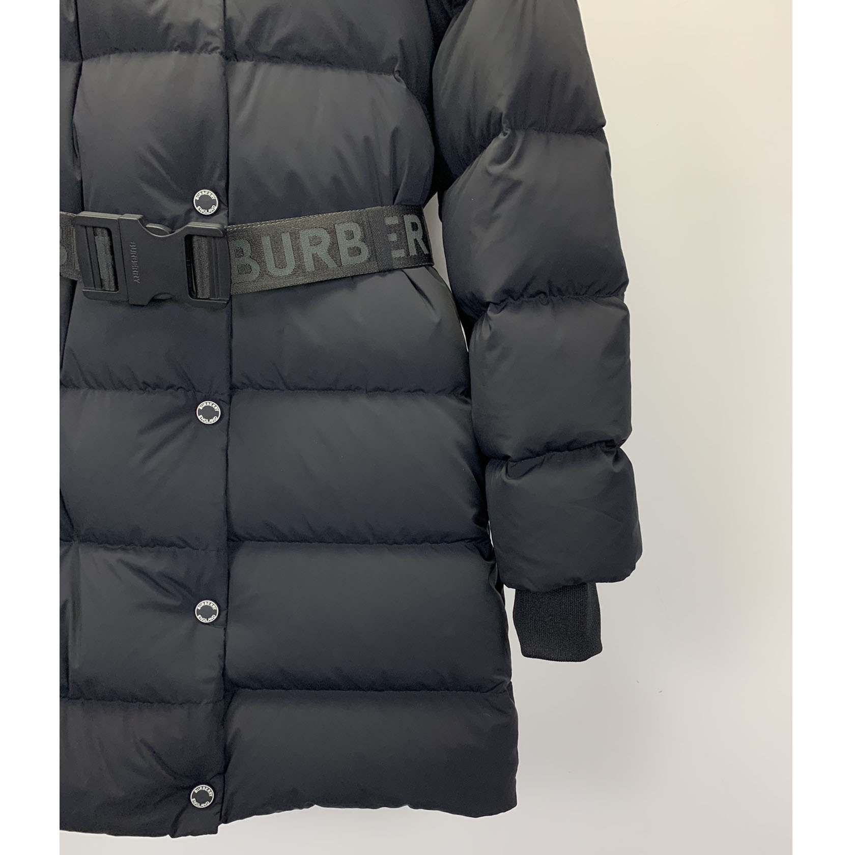 Burberry Belted Long Down Jacket - DesignerGu