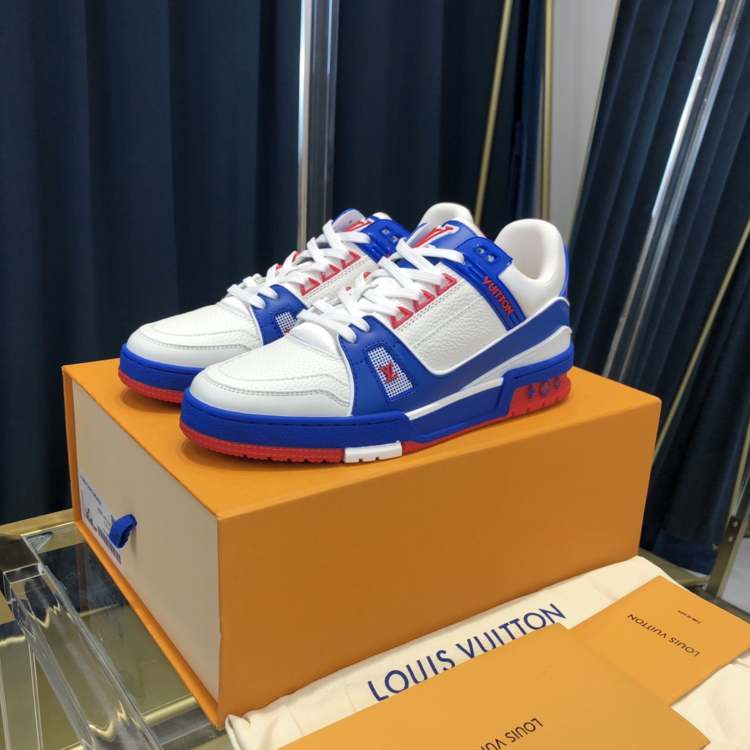 Louis Vuitton Trainer Sneaker - DesignerGu