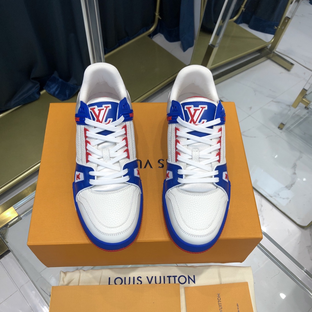 Louis Vuitton Trainer Sneaker - DesignerGu