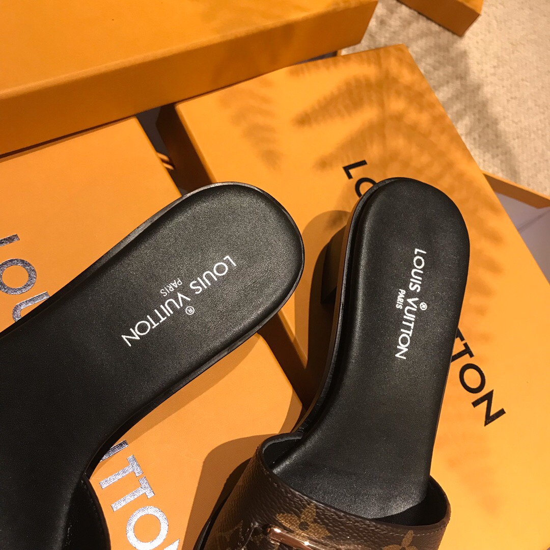 Louis Vuitton Women's Monogram Sandals - DesignerGu