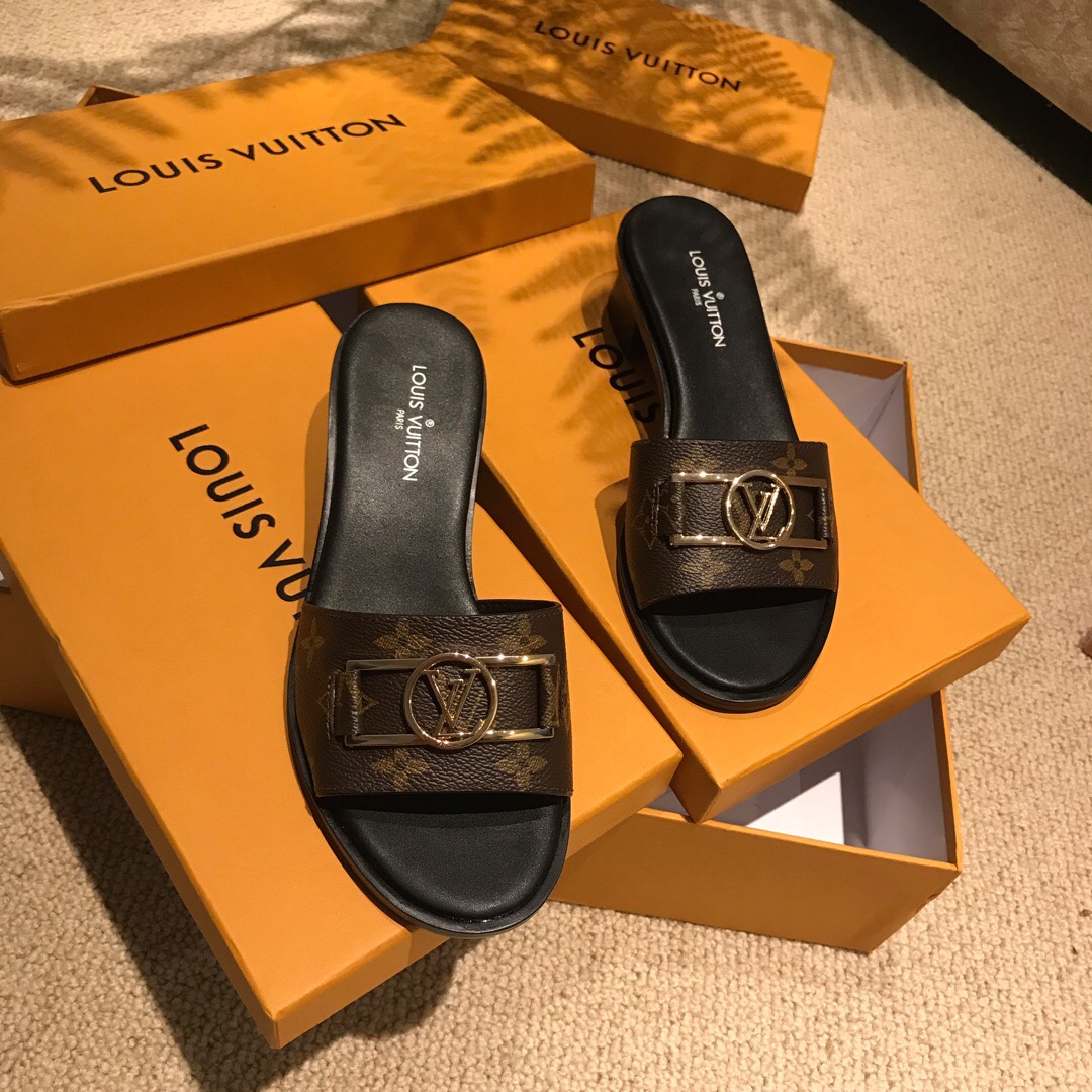 Louis Vuitton Women's Monogram Sandals - DesignerGu