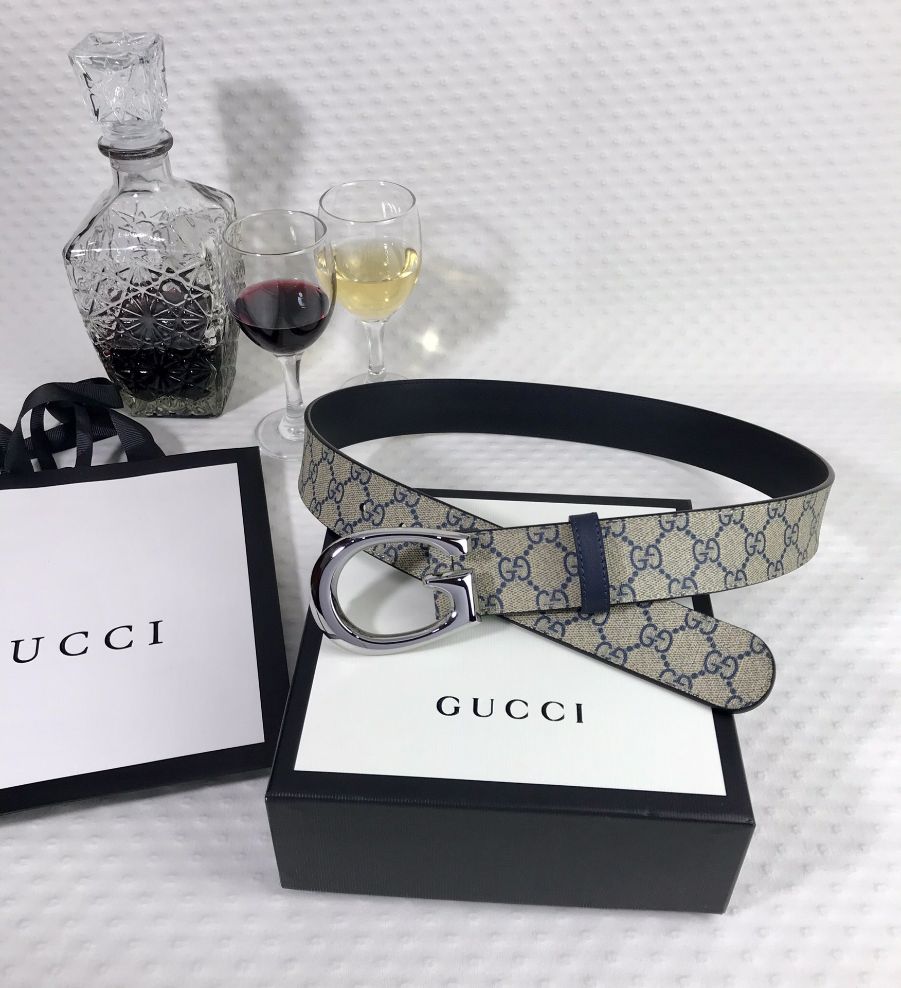 Gucci Belt With G Buckle - DesignerGu