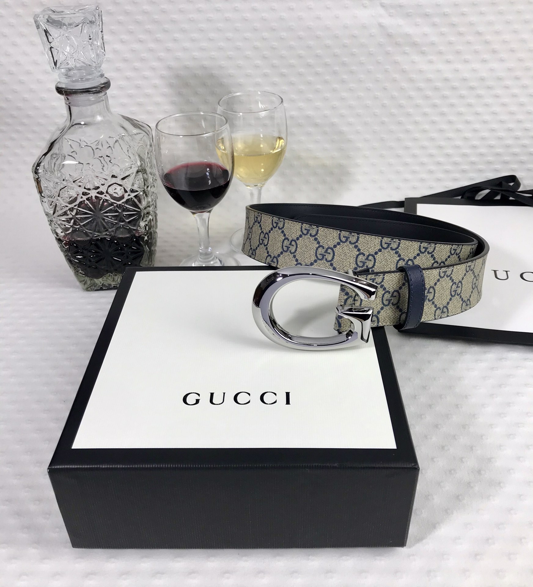 Gucci Belt With G Buckle - DesignerGu