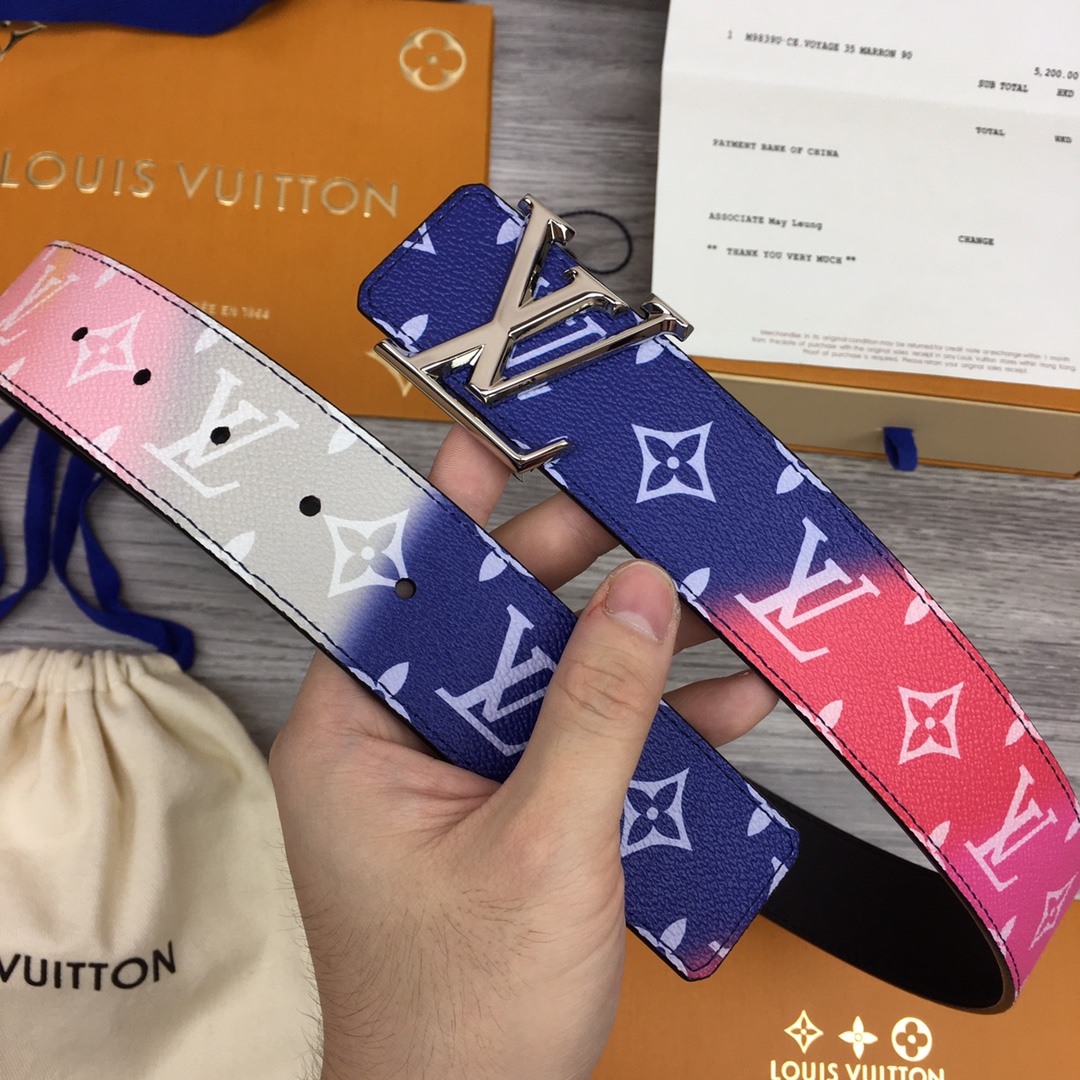 Louis Vuitton Shape 40MM Reversible Belt - DesignerGu