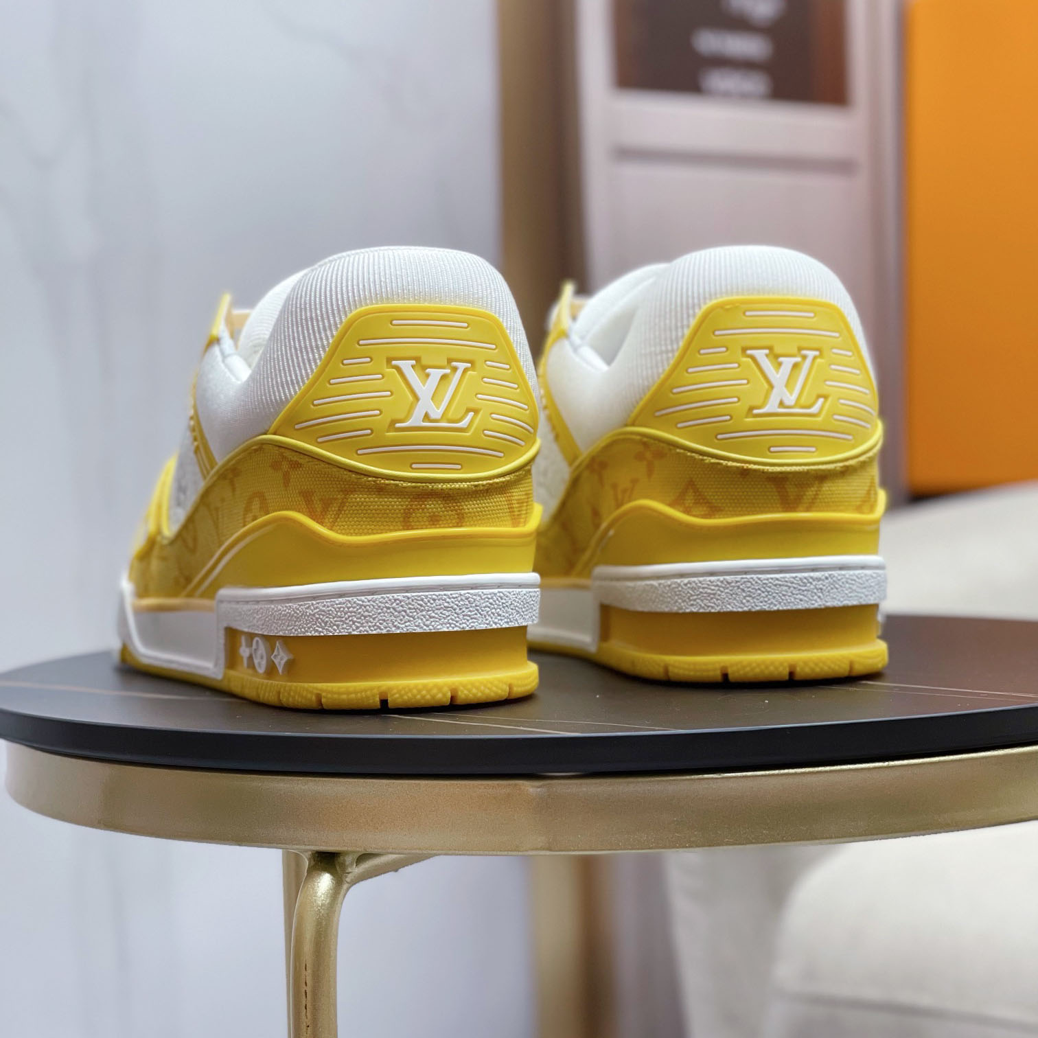 Louis Vuitton Trainer Sneaker - DesignerGu