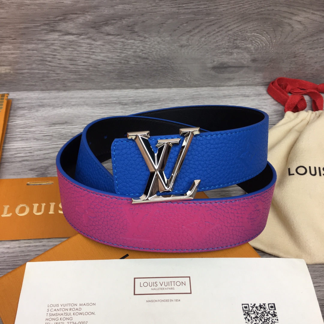 Louis Vuitton Gradient Shape 40MM Reversible Belt - DesignerGu