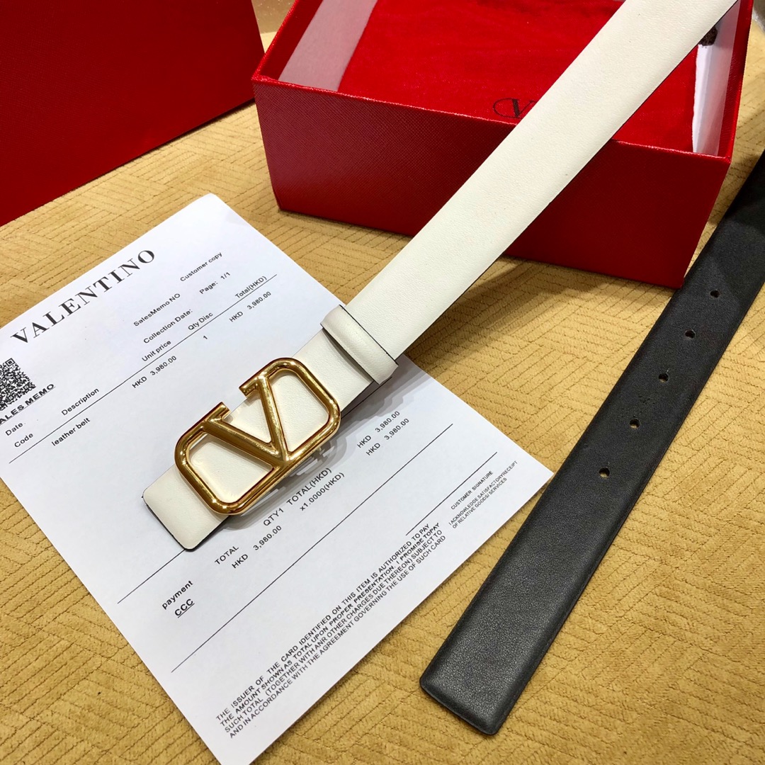 Valenti  VLogo Signature 30MM Reversible Belt - DesignerGu