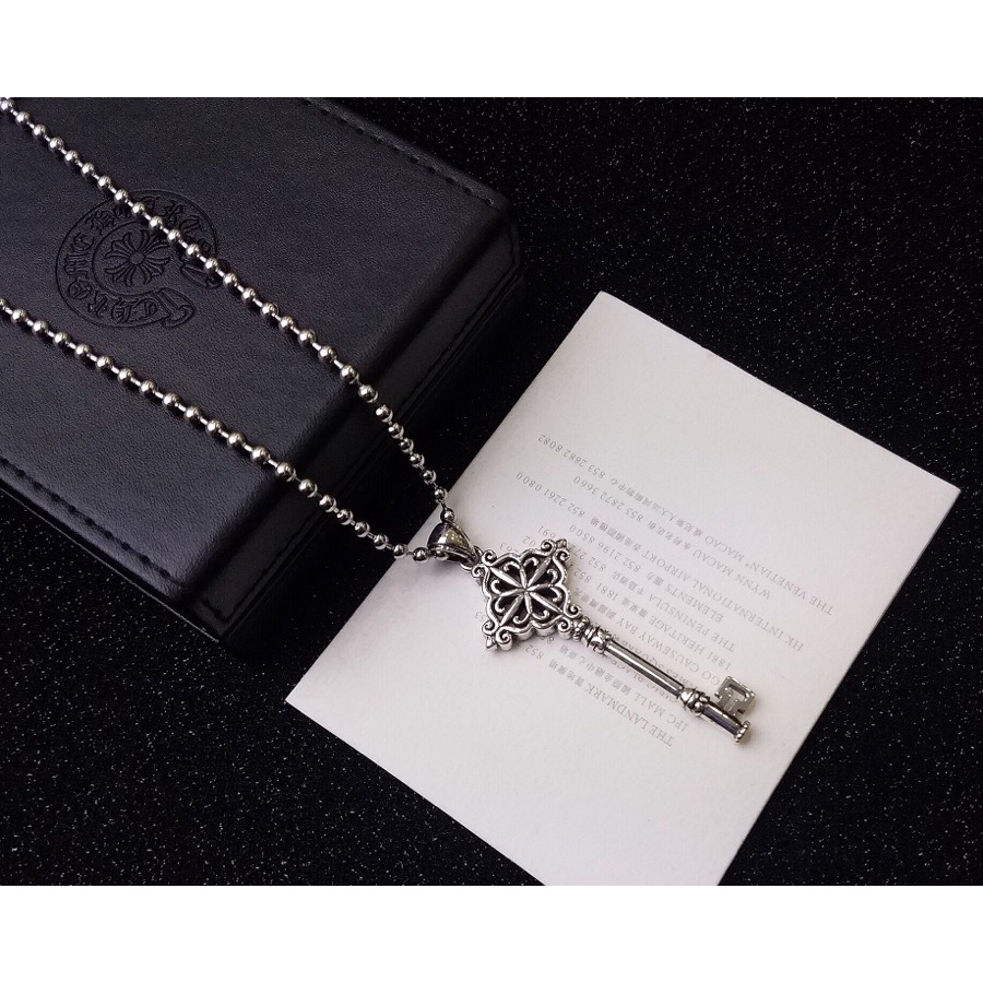 Chrome Heart Cross Necklace - DesignerGu