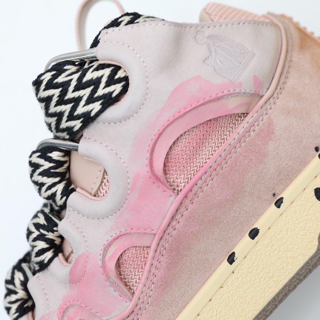 Lanvin X  Gallery Dept. Curb Sneaker Pink - DesignerGu