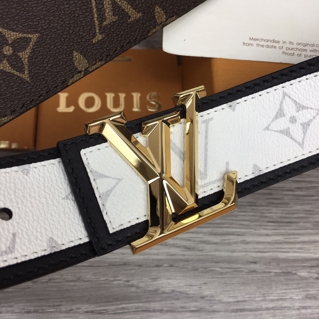 Louis Vuitton Shape 40MM Reversible Belt - DesignerGu