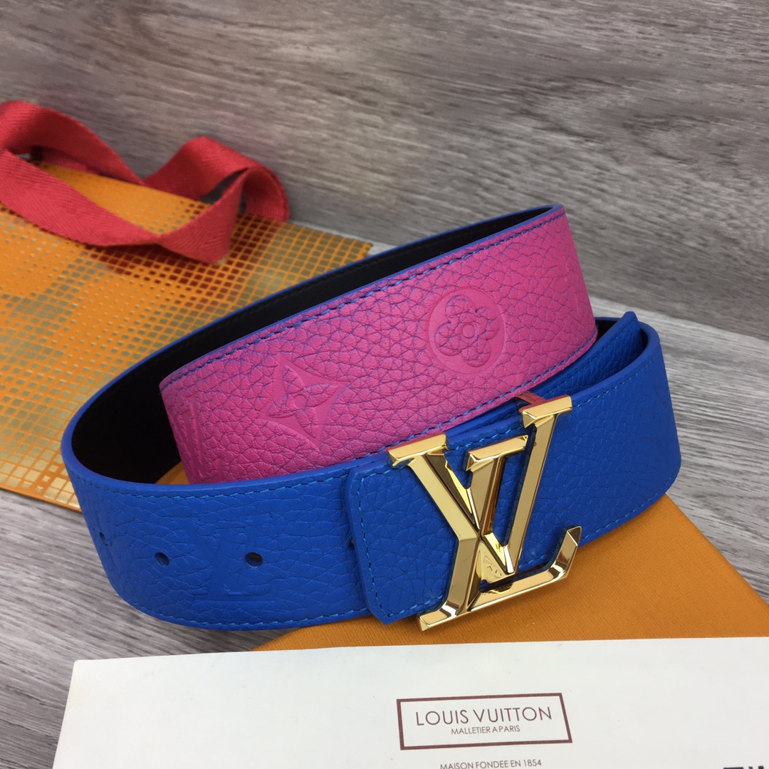 Louis Vuitton Gradient Shape 40MM Reversible Belt - DesignerGu